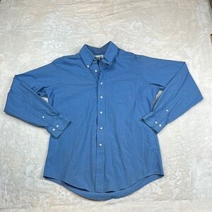 Brooks Brothers Blue Button Down Shirt Classic Fit